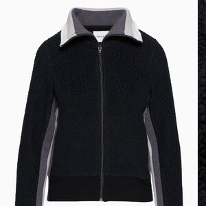 Aritzia Wilfred Free Smokey Zip-Up Fleece Jacket Size XS